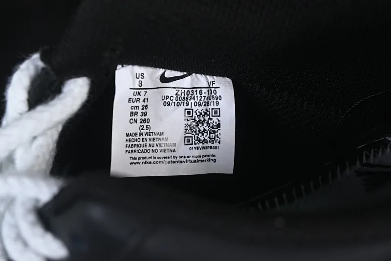 All categories Nk Air Force 1 Air Force series Nk Air Force 1 Low Air Force low-top Nike Air Force 1'07 Low Two-dimensional theme Black and white hook Air Force 1 low-top casual sneakers ZH0316-100